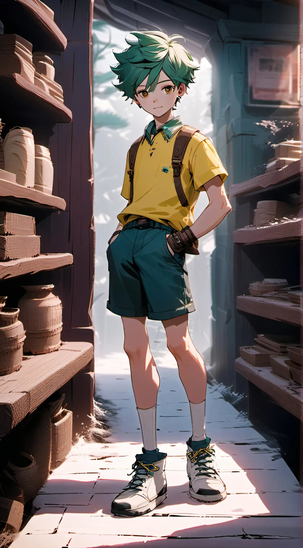ai character: Kenta Yumiya background