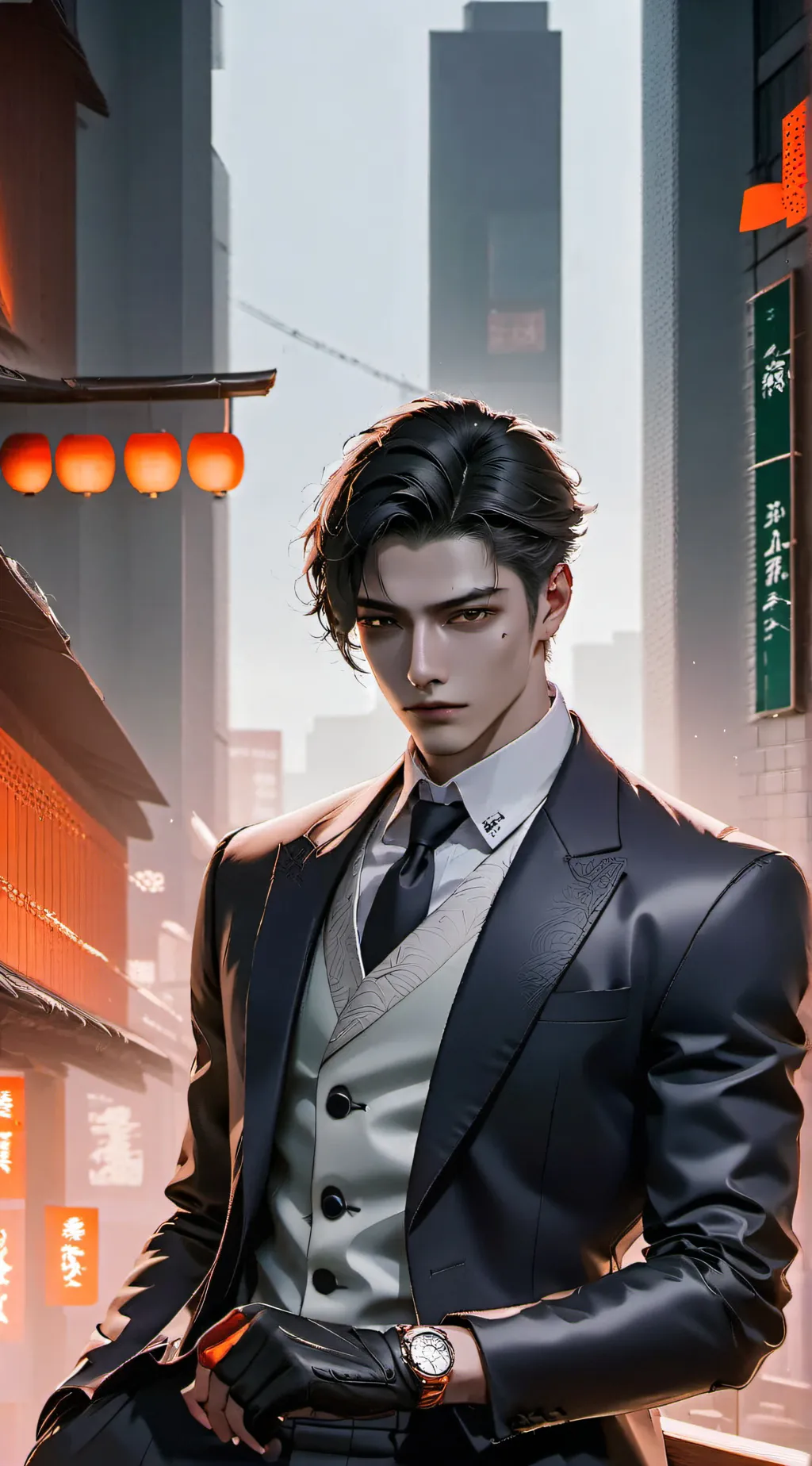 ai character: Nick background