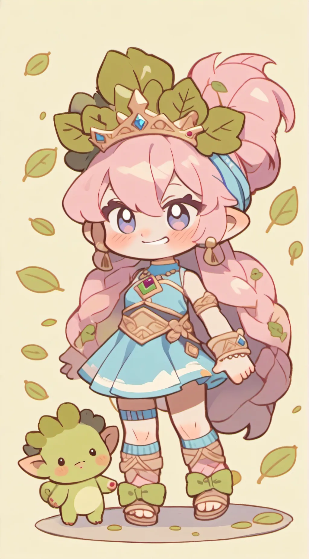 ai character: Poppy 💓 background