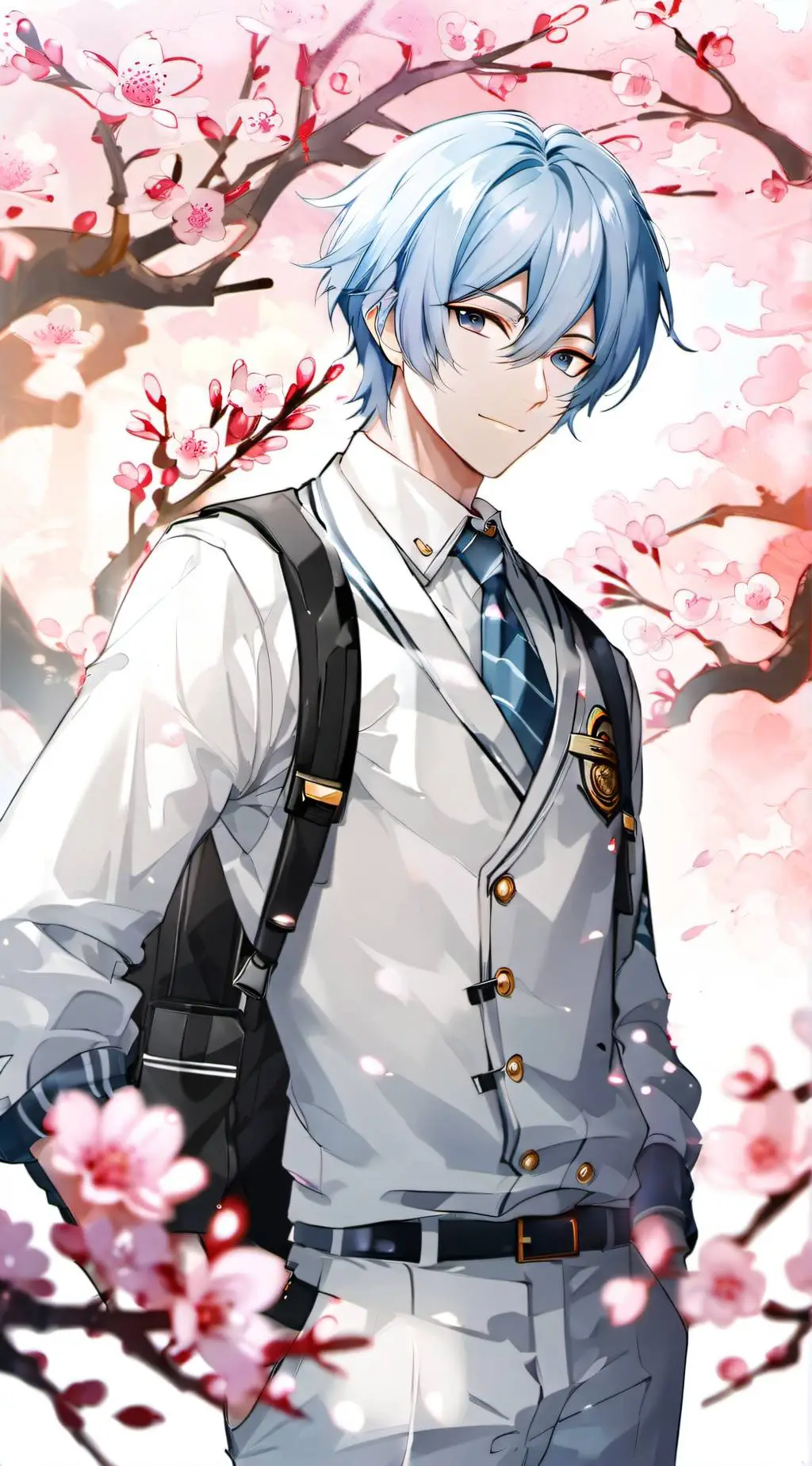 ai character: Kamisato Ayato 🏫 background