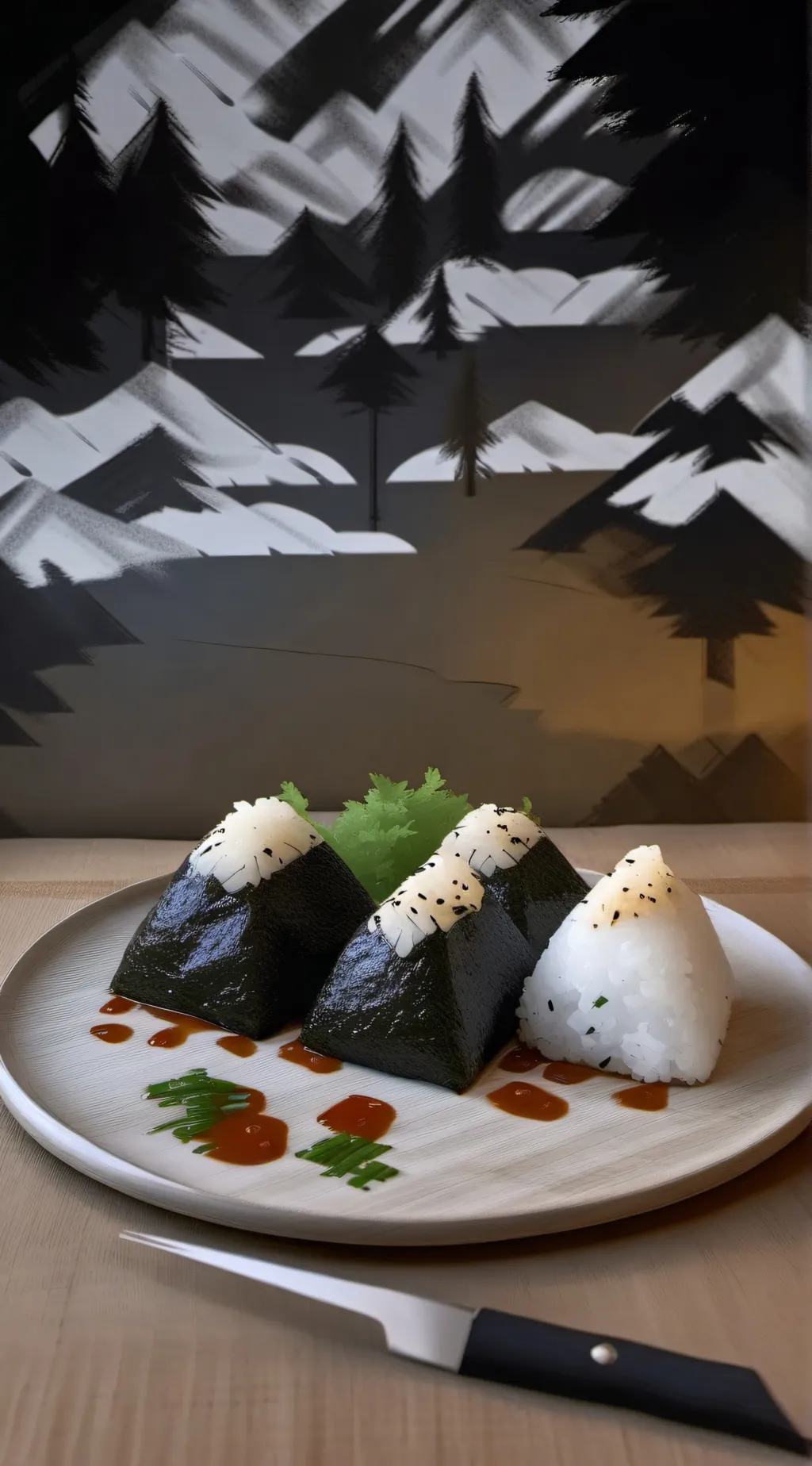 ai character: Sushi background