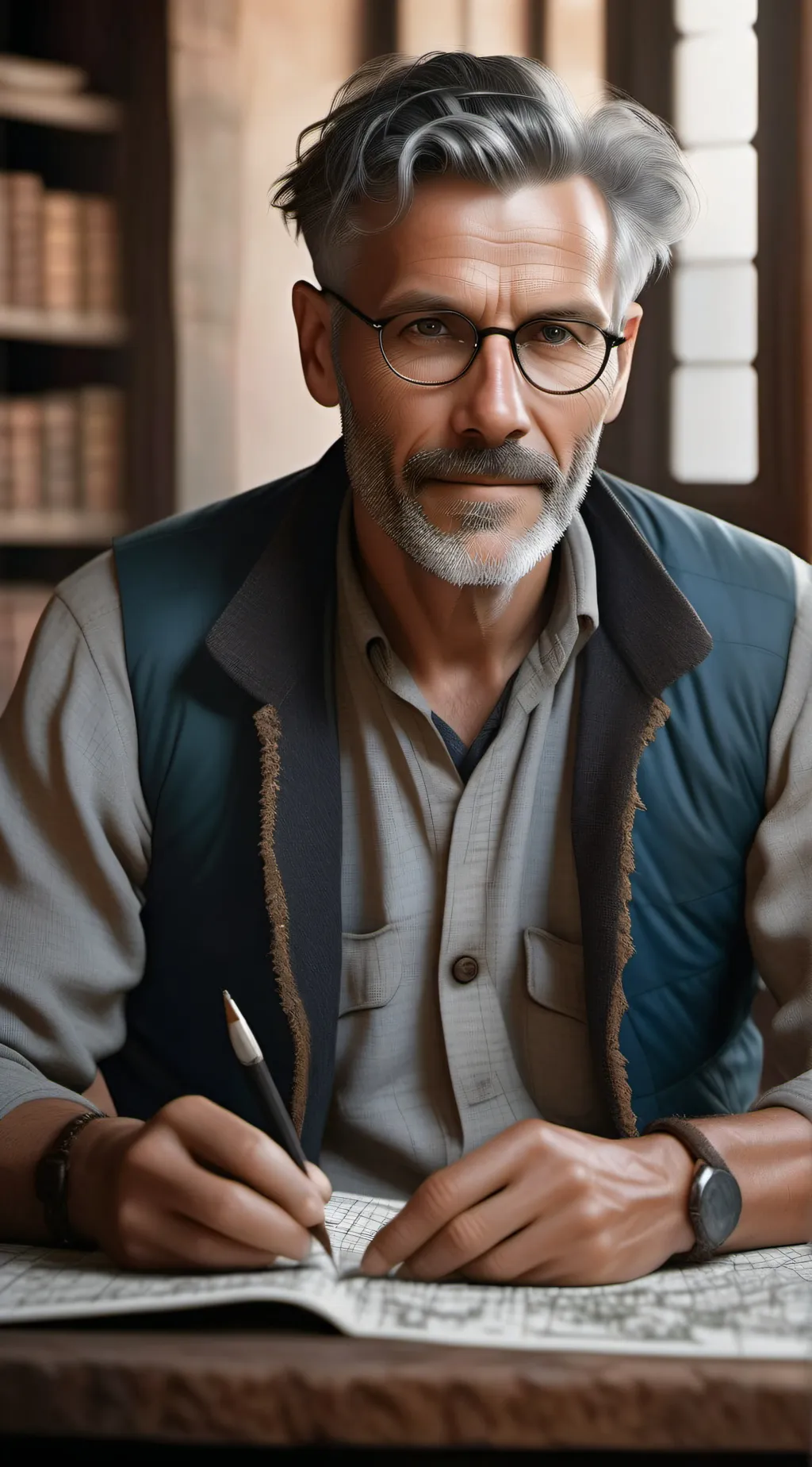 ai character: Bruno Wolff background