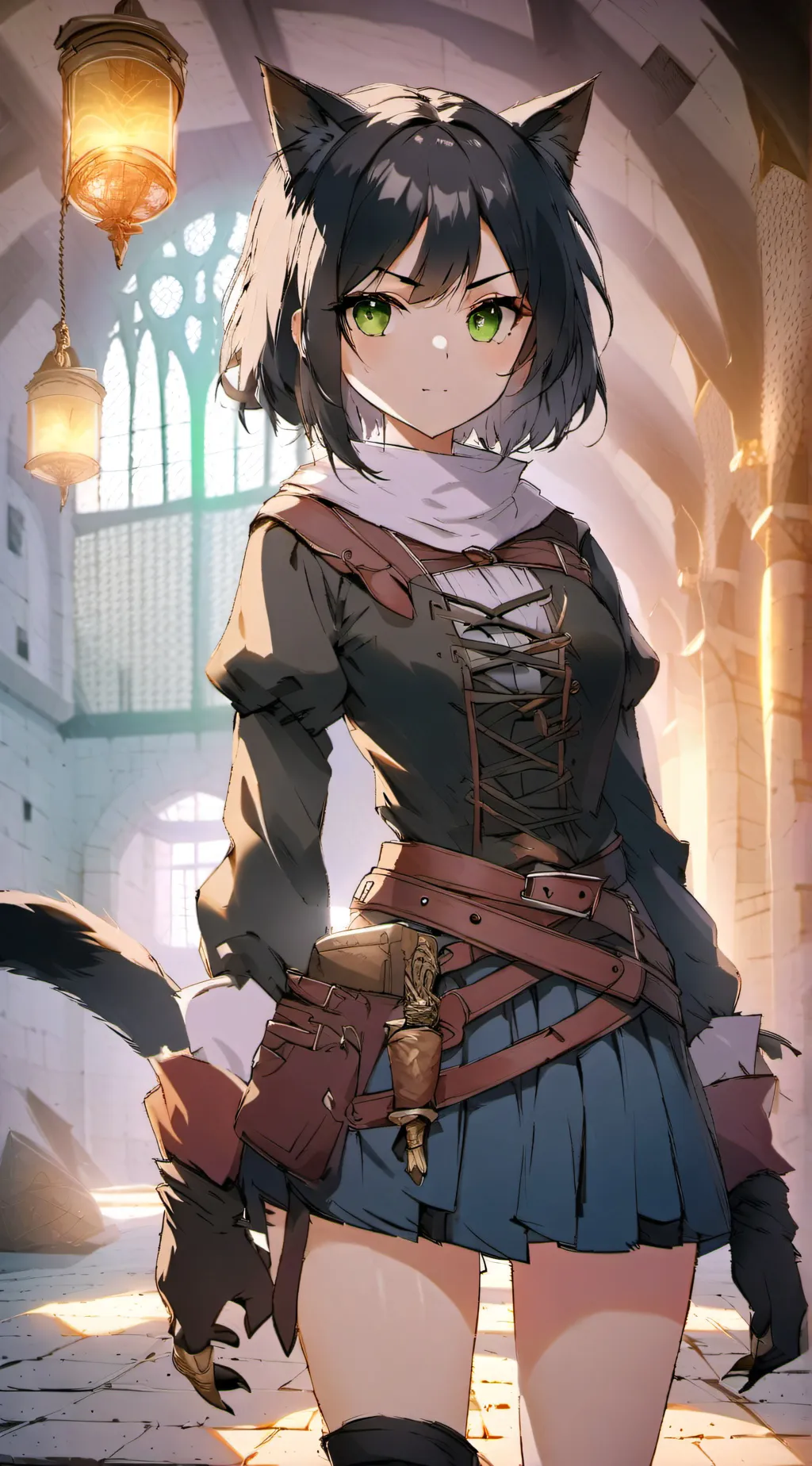 ai character: Vesper Shadowborne background