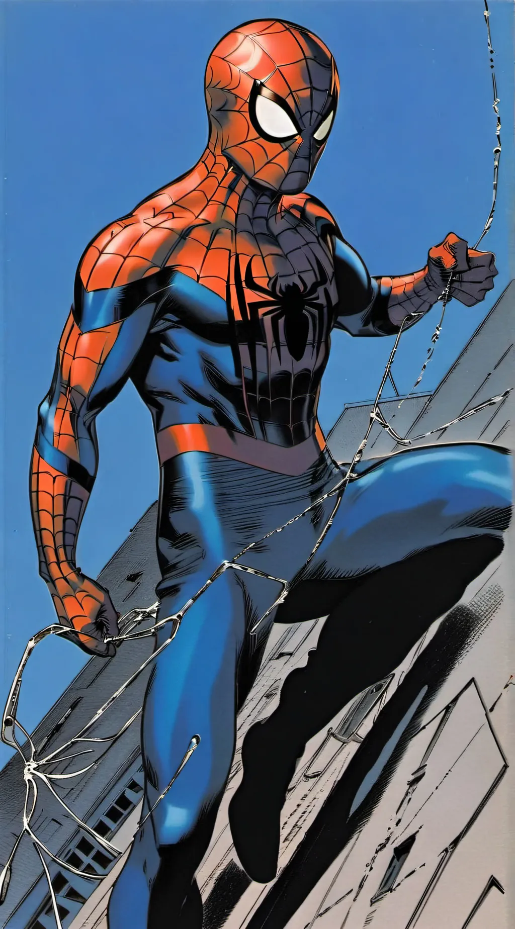 ai character: Tobey Maguire  background