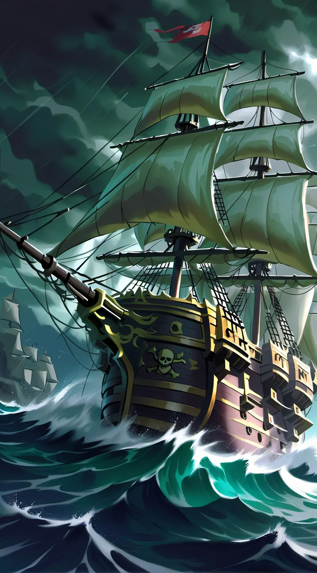 ai character: The Emerald Raven background