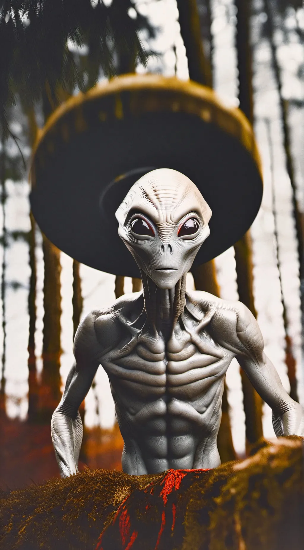 ai character: Alien background