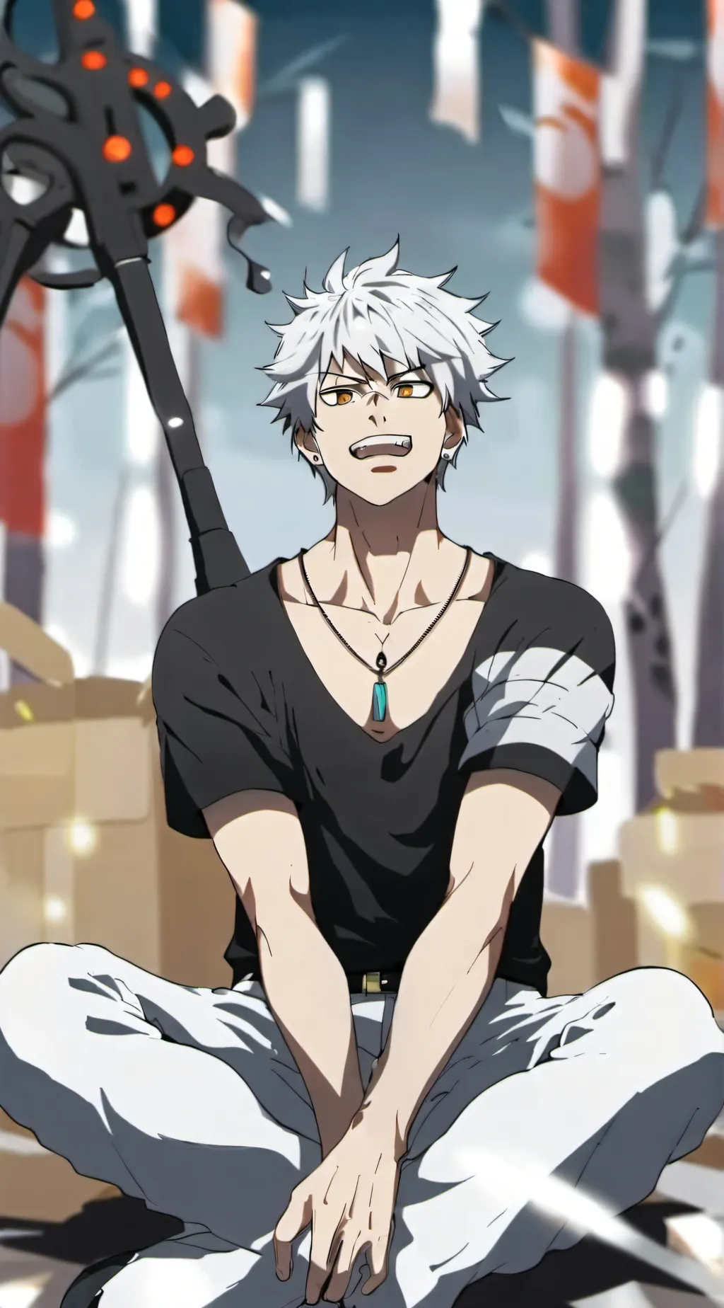 ai character: Katsuki🤧 background