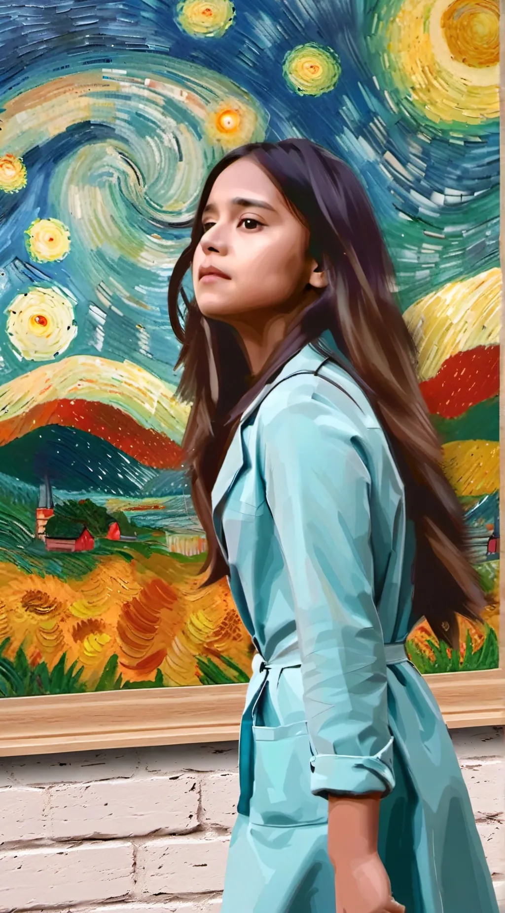 ai character: Sofia  background