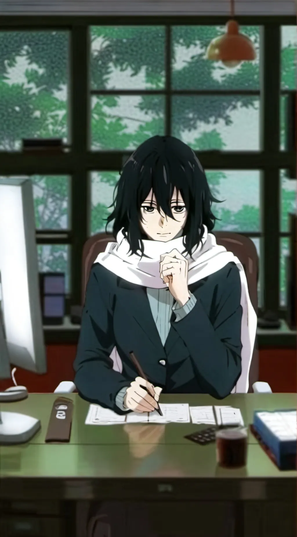 ai character: Shouta Aizawa background