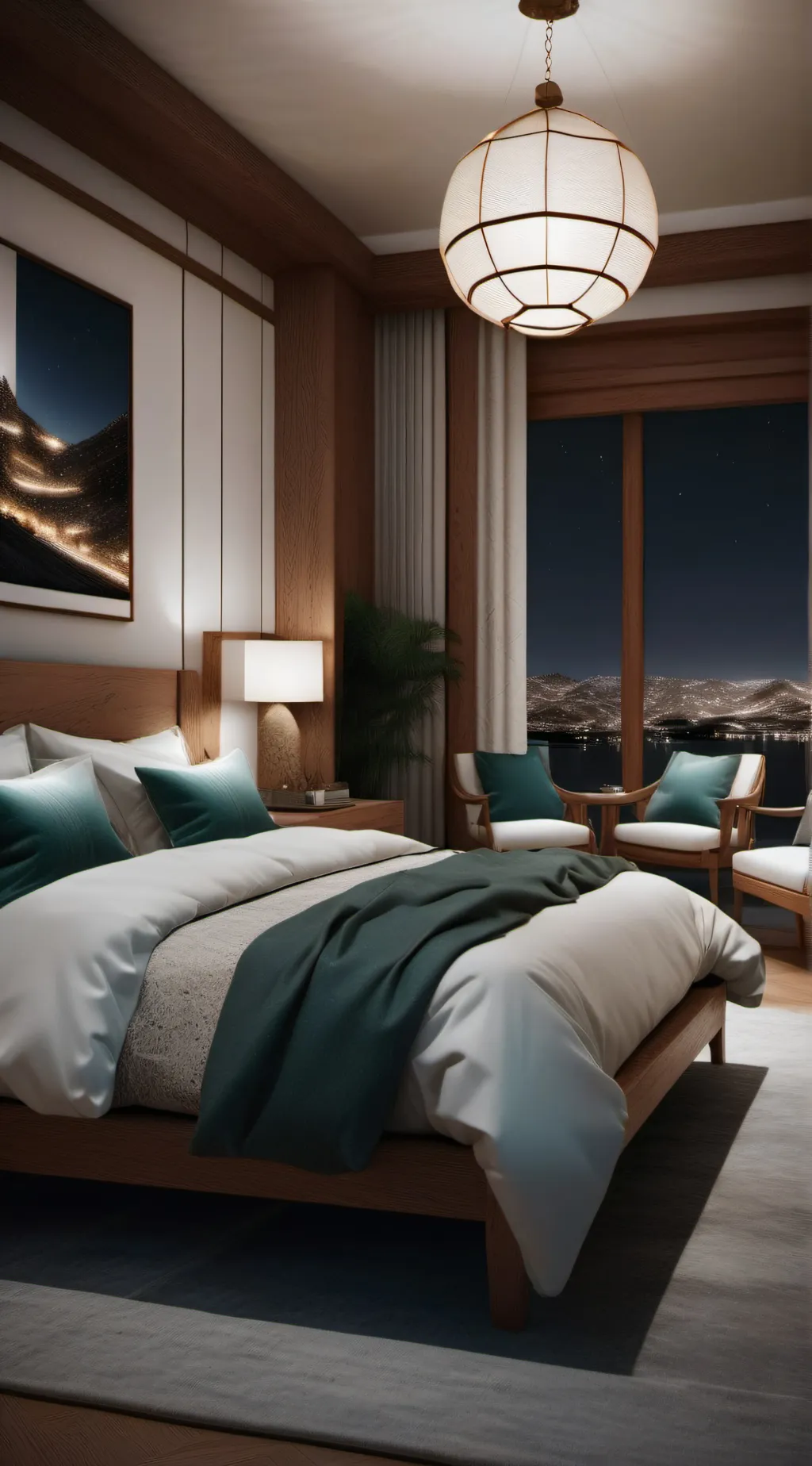 ai character: fpe at a Airbnb  background
