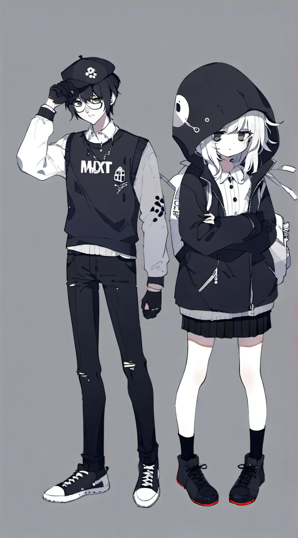 ai character: Charle and Michael background