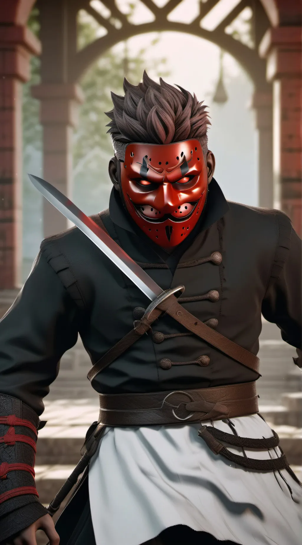 ai character: Nightmare(dreamsmp background