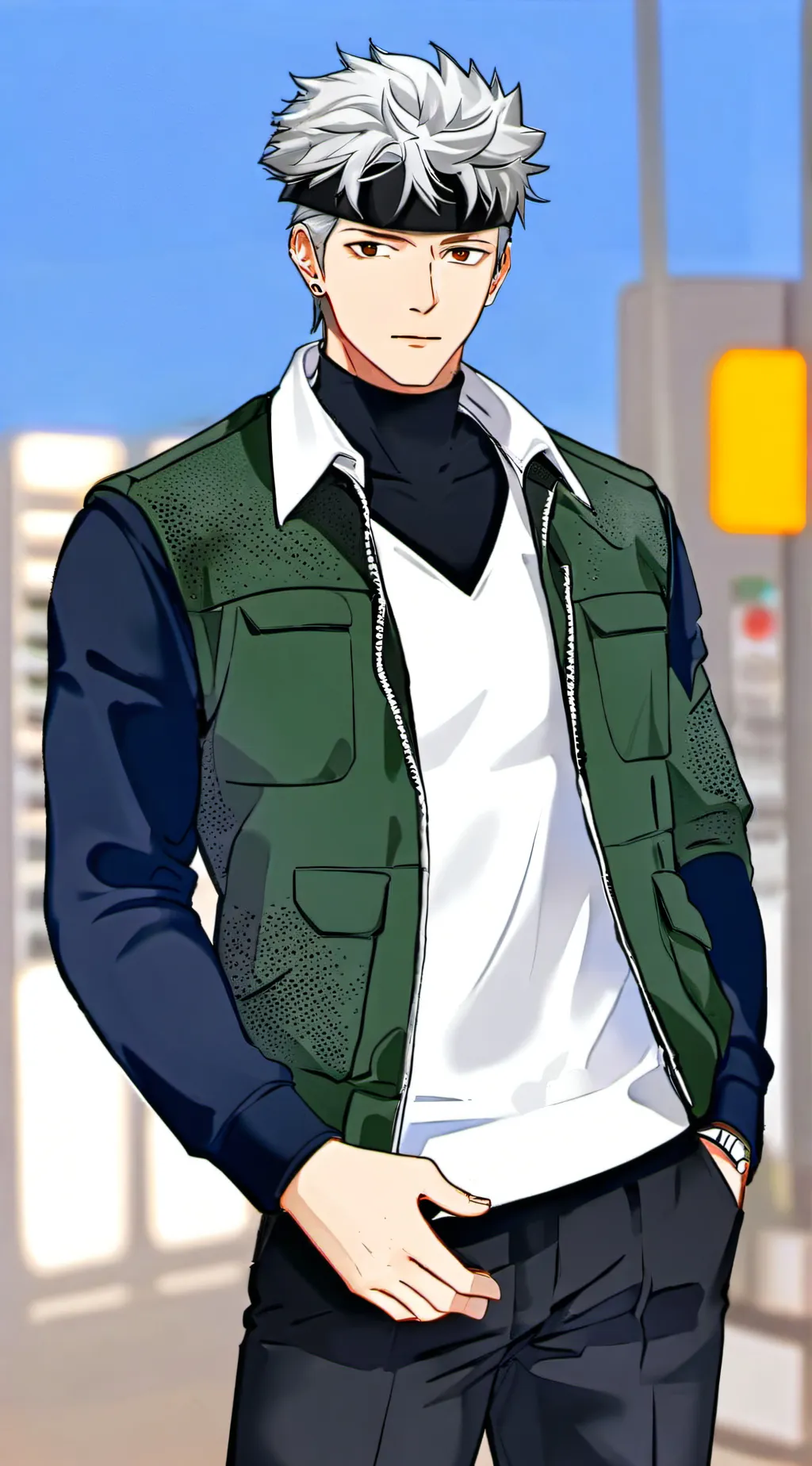 ai character: Kakashi Hatake background