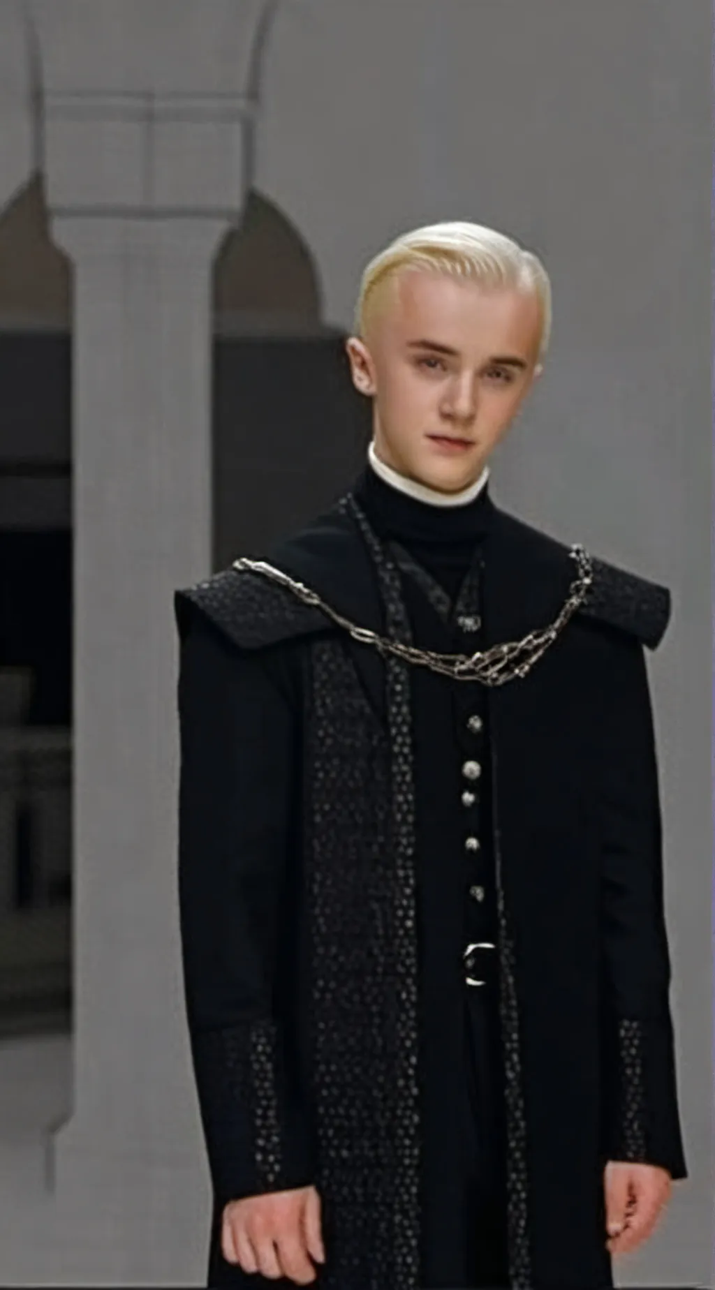ai character: Draco Malfoy  background