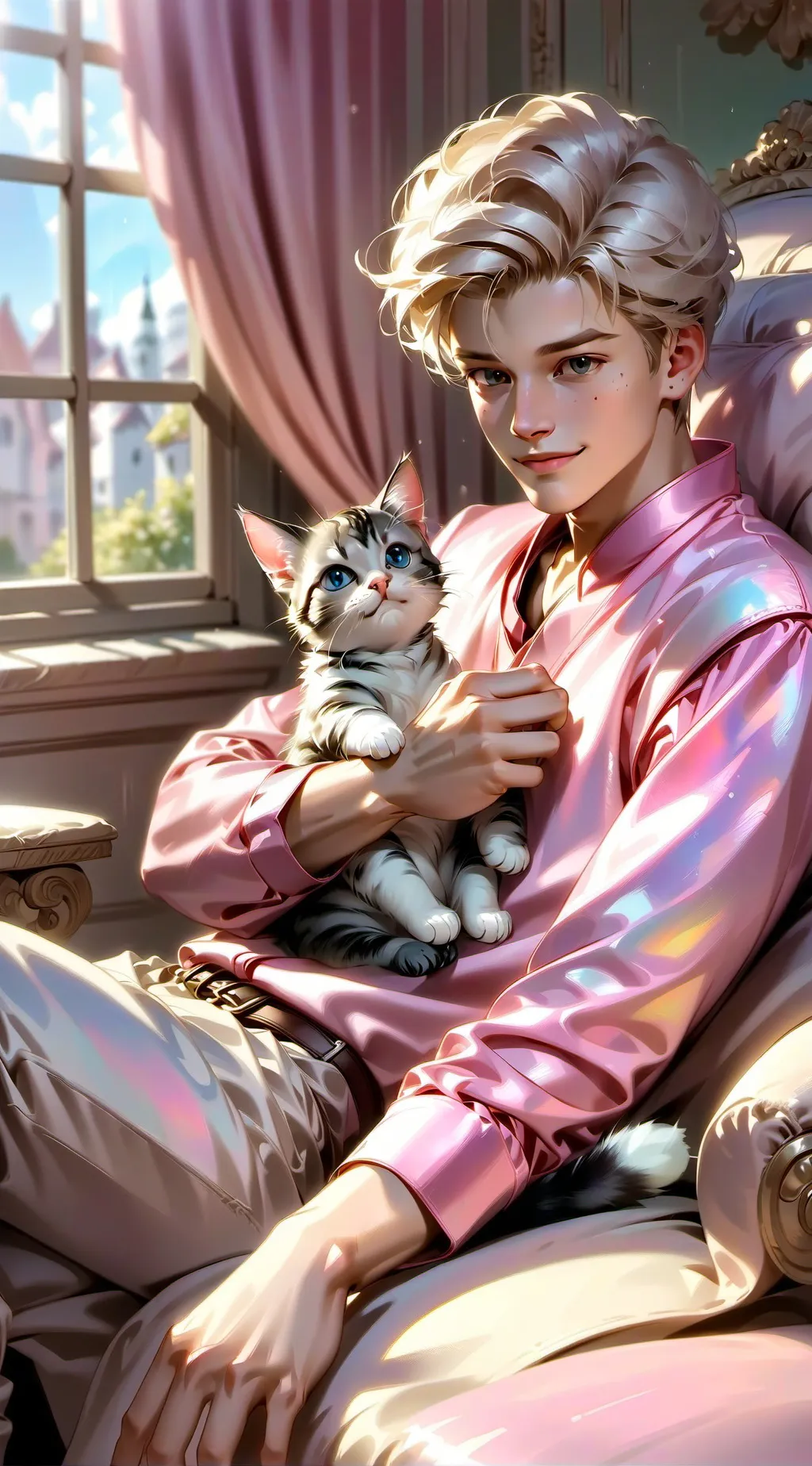 ai character: Alex🏳️‍🌈 background