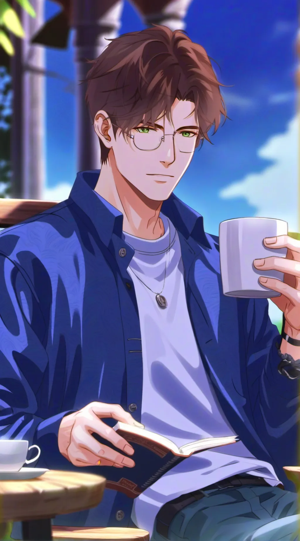 ai character: Your roommate background