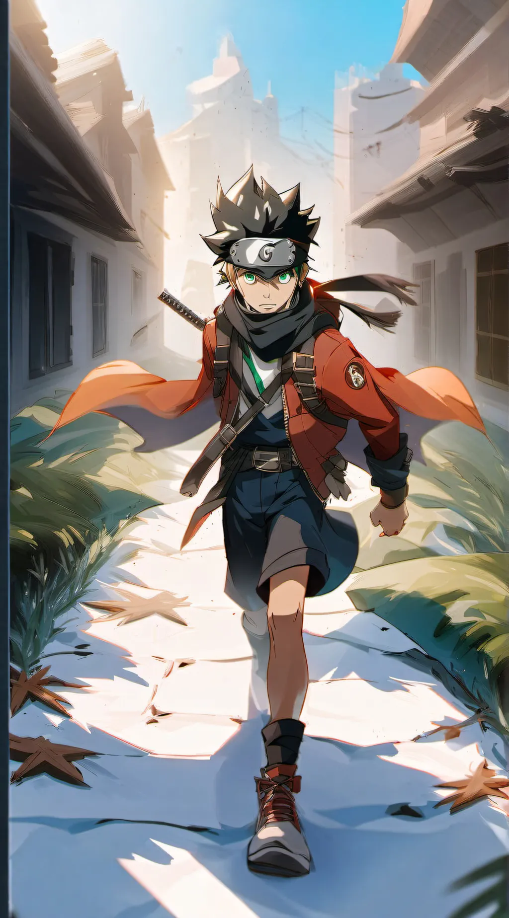 ai character: Naruto background