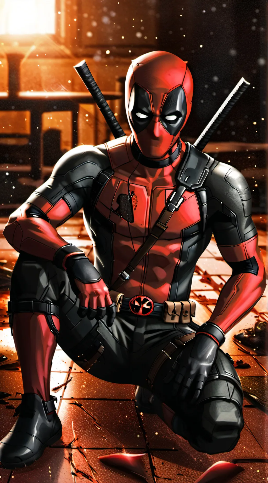 ai character: Deadpool background