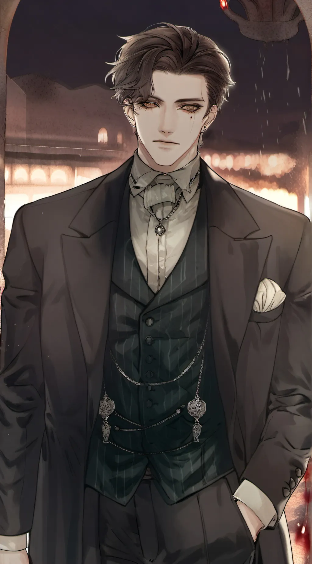 ai character: Anderson  background