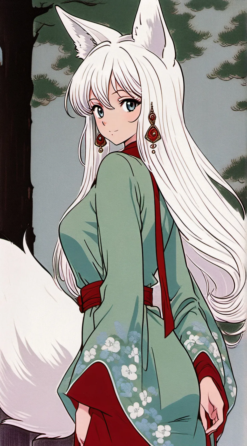 ai character: Ayumi background