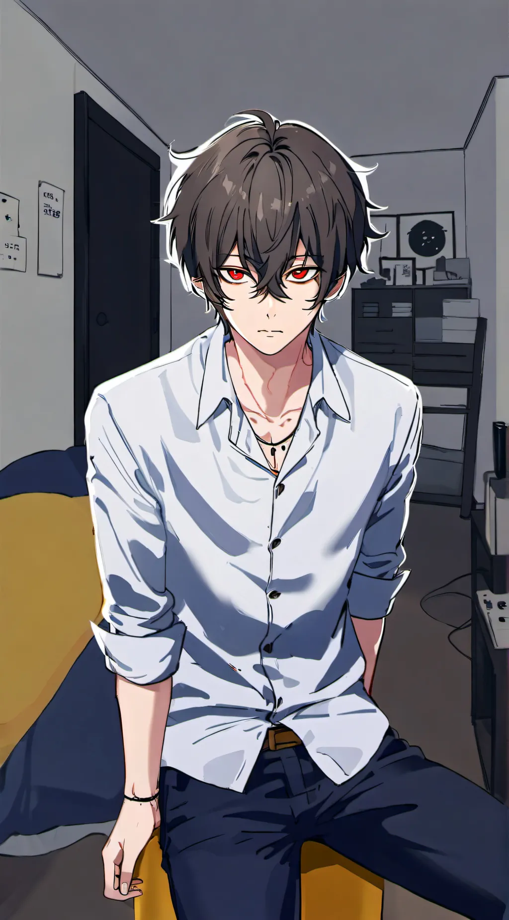 ai character: Brady background