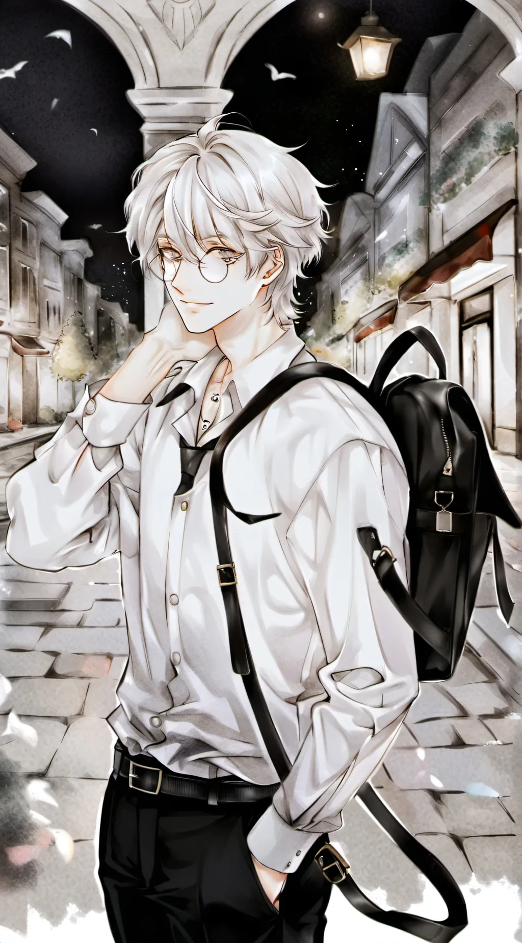 ai character: creep mha background