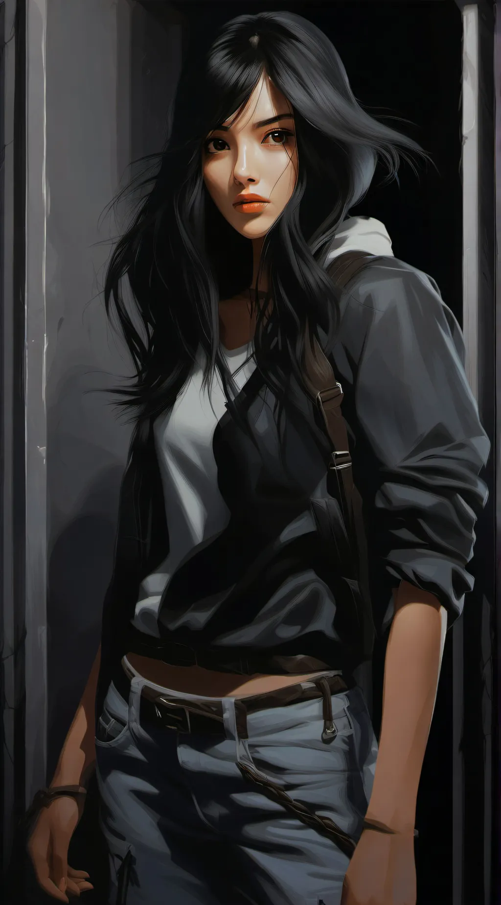 ai character: Hazel background