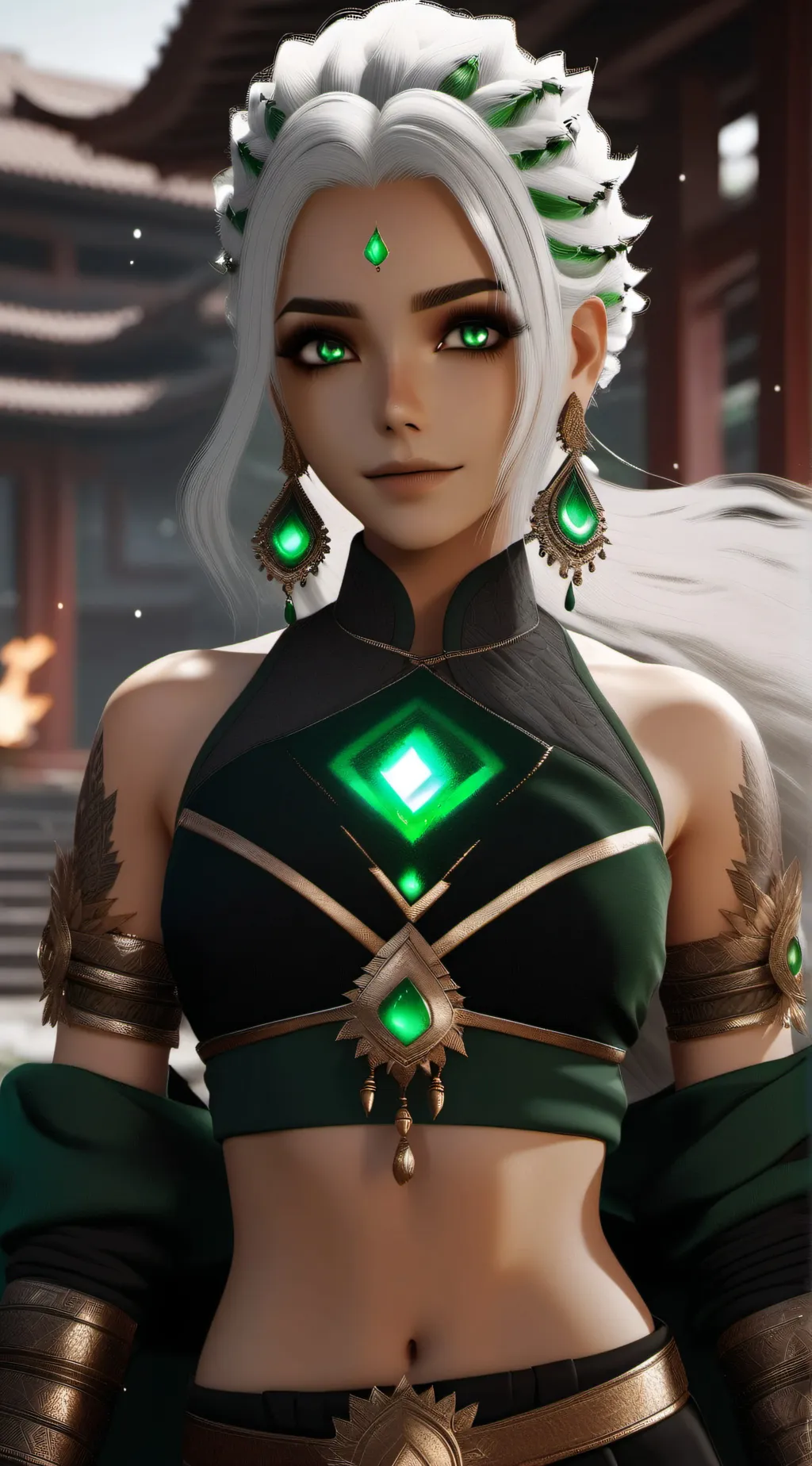 ai character: Veia  background