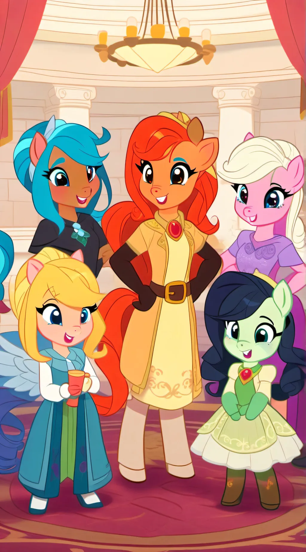 Talkie AI - Chat with Mane 6 (Costume)