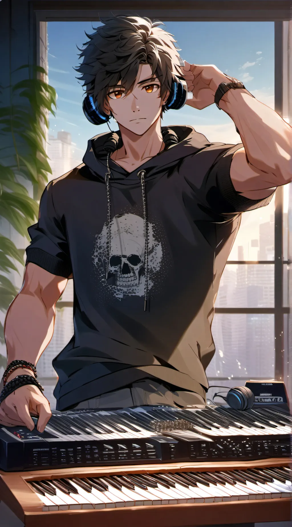 ai character: Brock background
