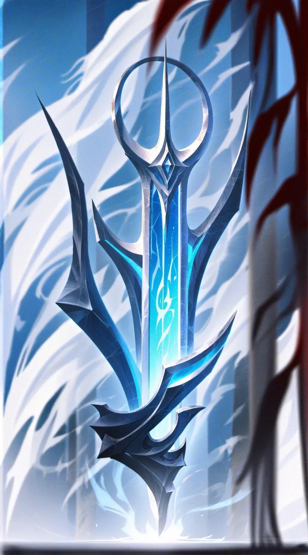 ai character: Sword background
