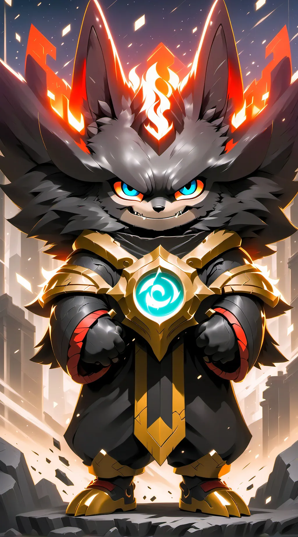 ai character: Ideas background