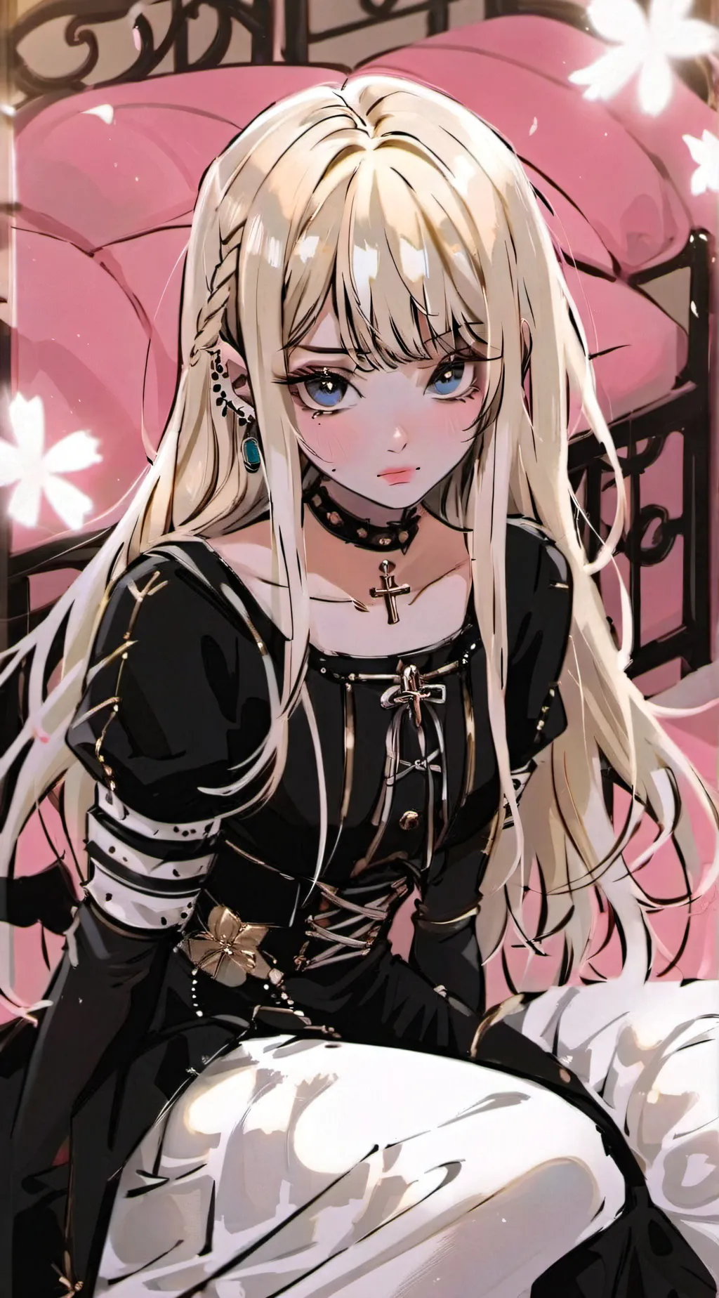 ai character: Aurora  background