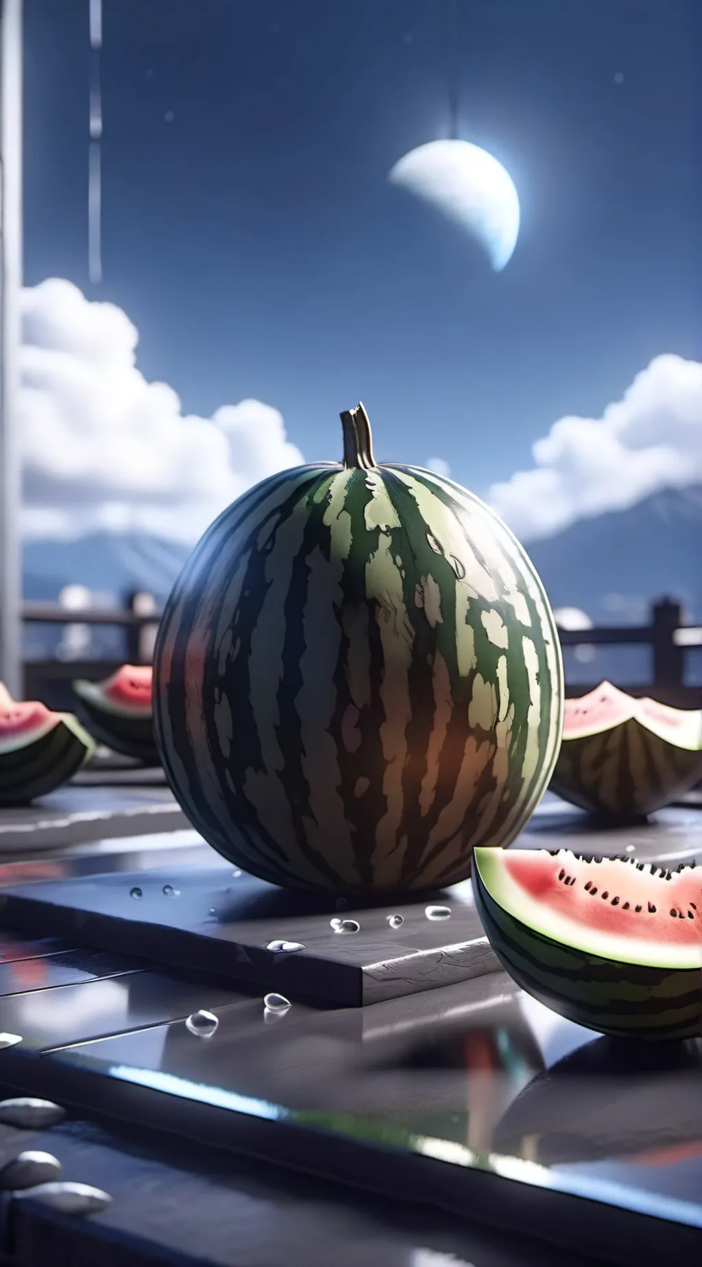 ai character: Melons background