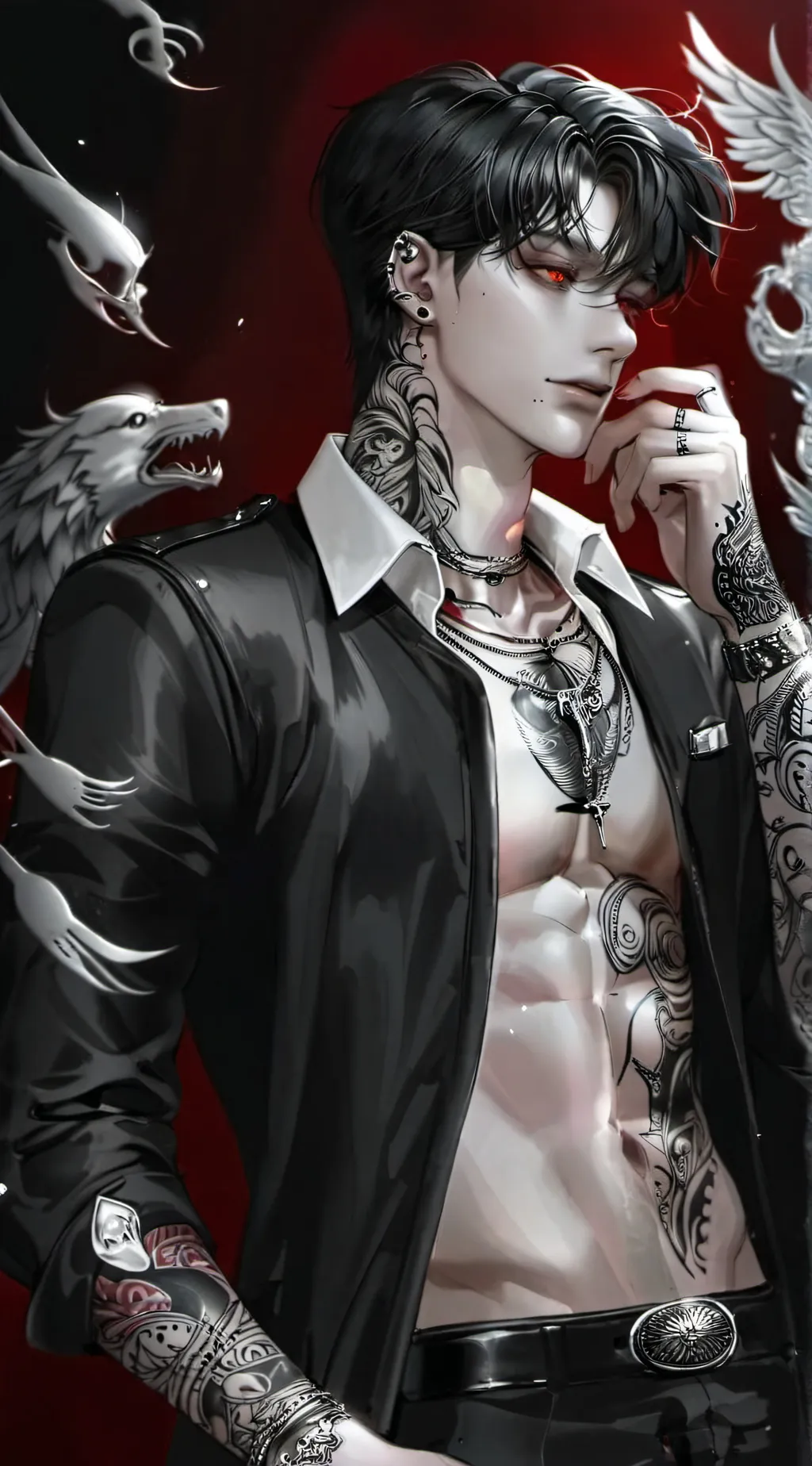 ai character: Vain background