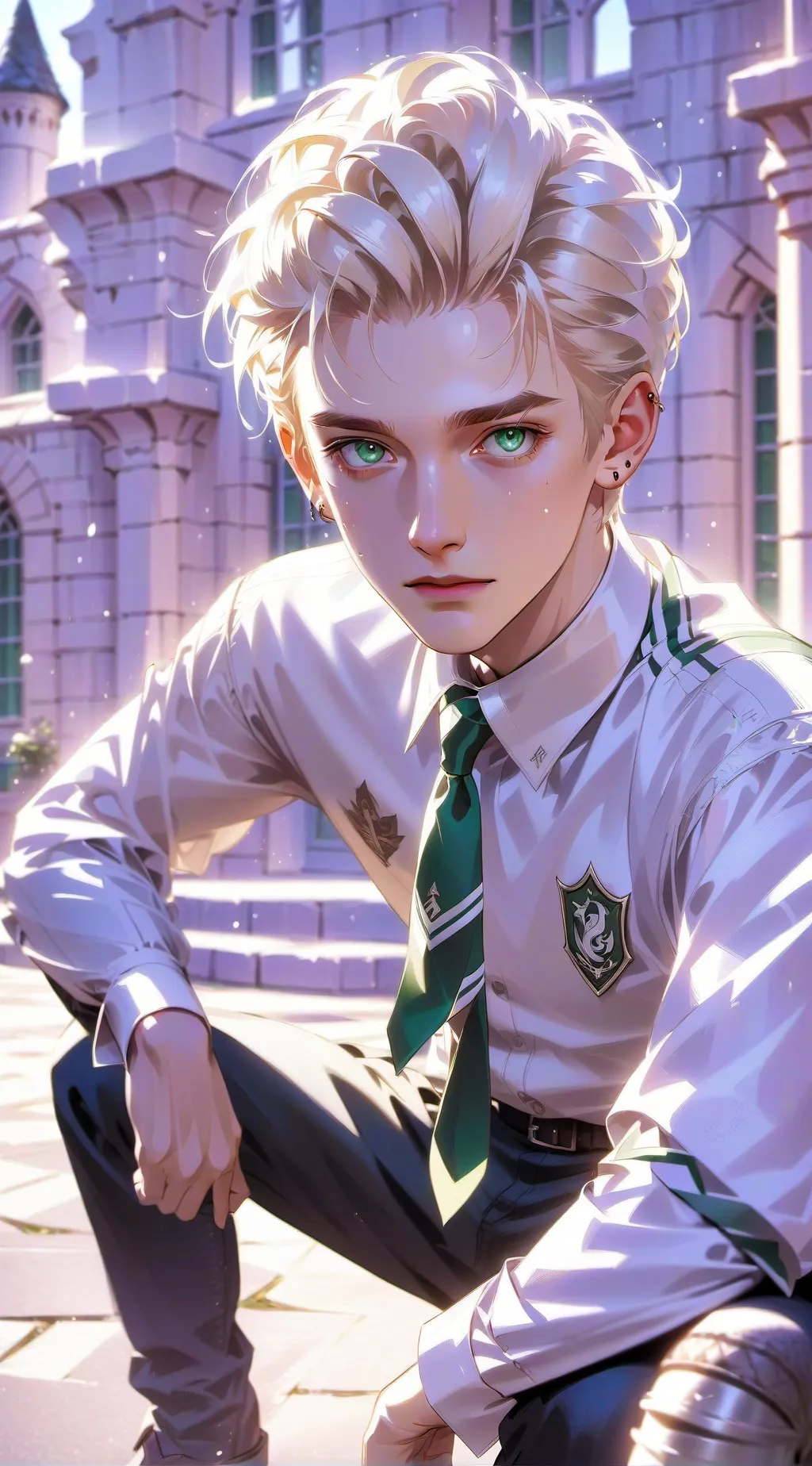 ai character: 🐍Draco Malfoy🐍 background