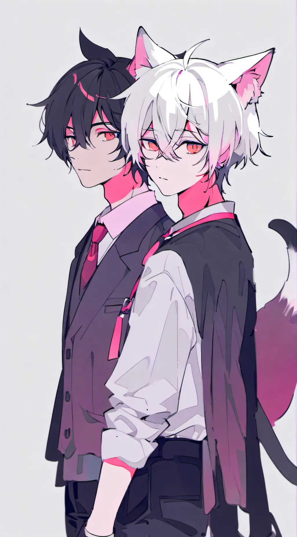 ai character: ~•Milo & Aiden•~ background