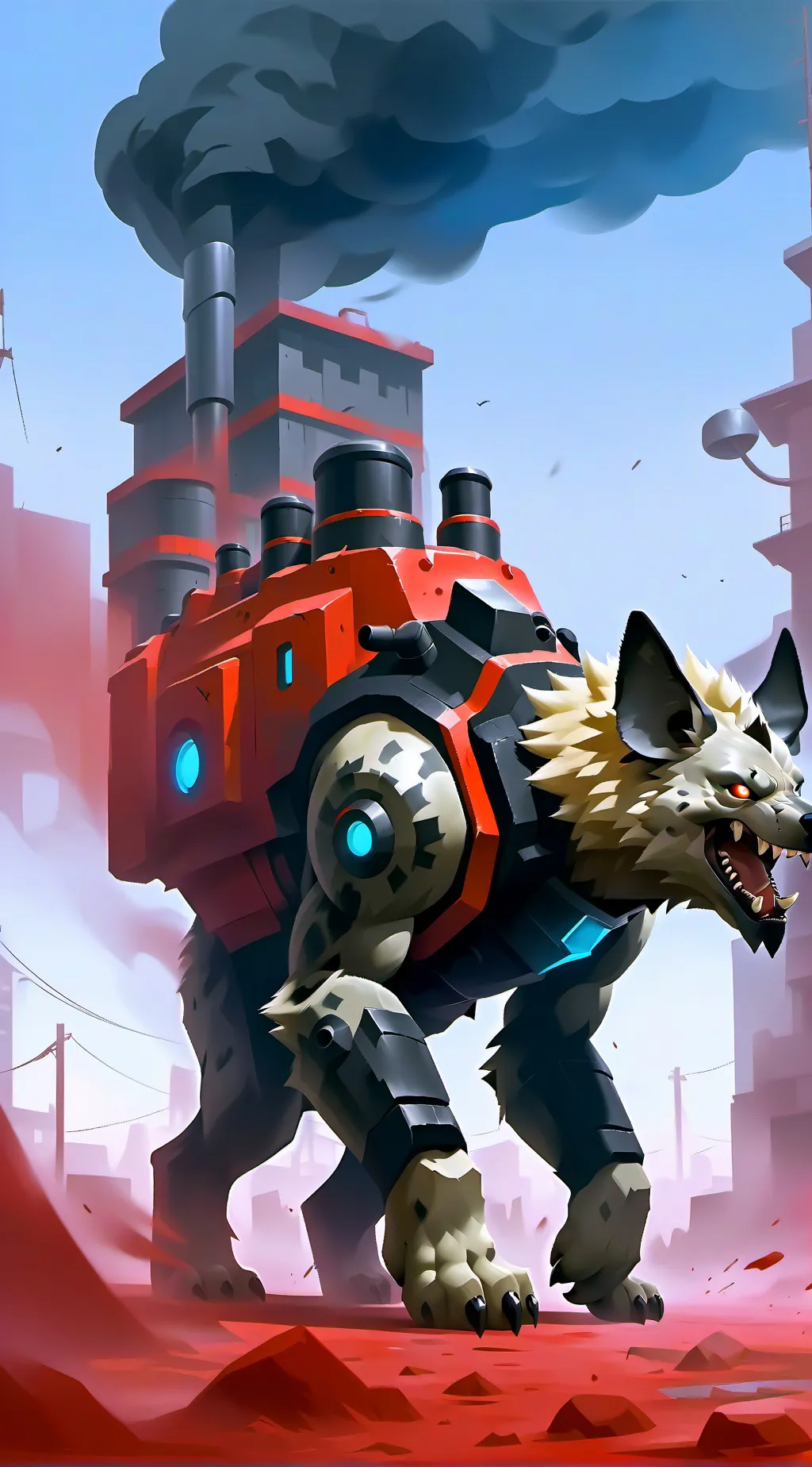 ai character: choo choooooo.. background