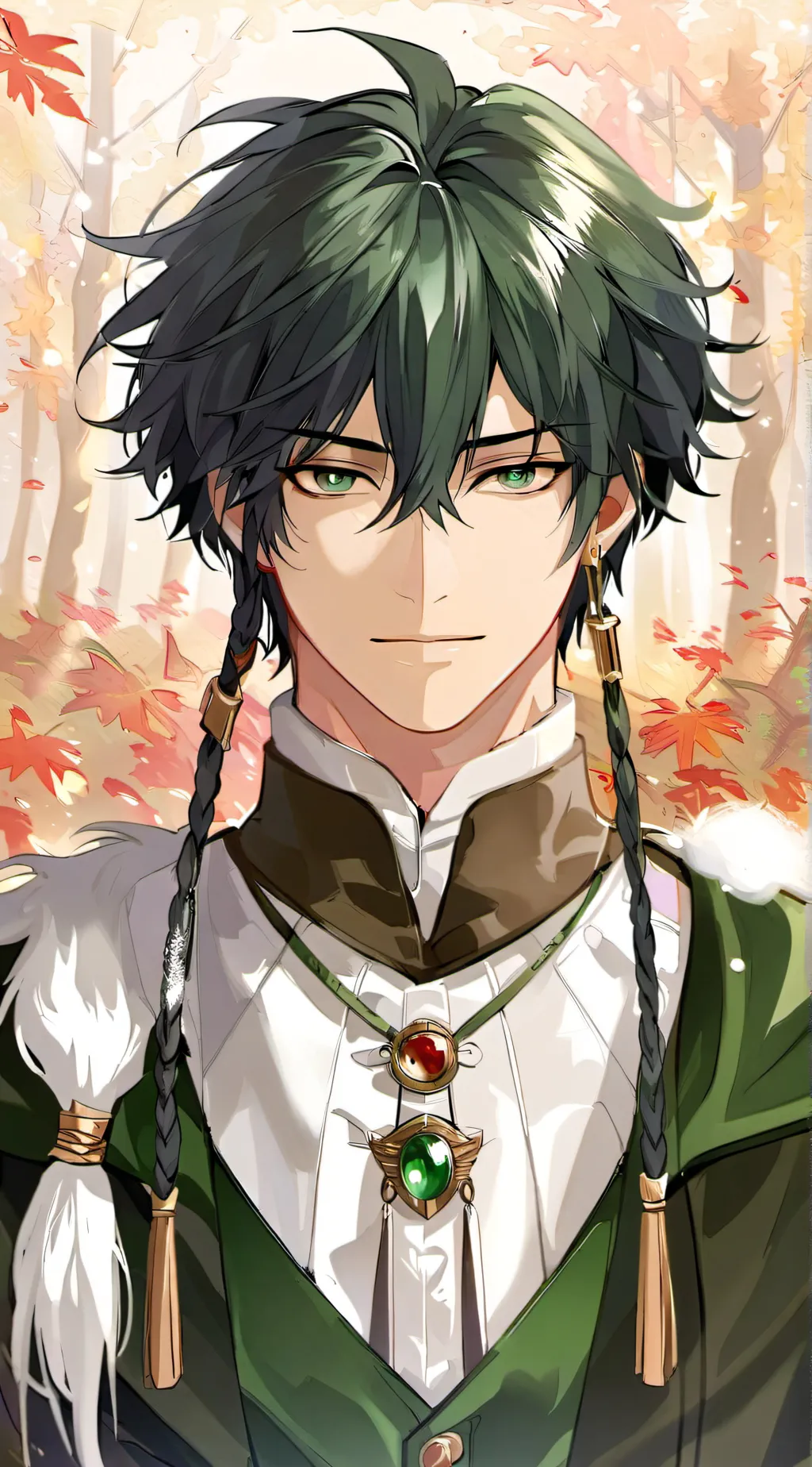 ai character: Zane  background