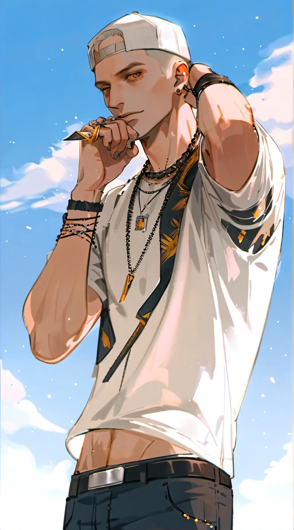ai character: Eminem background