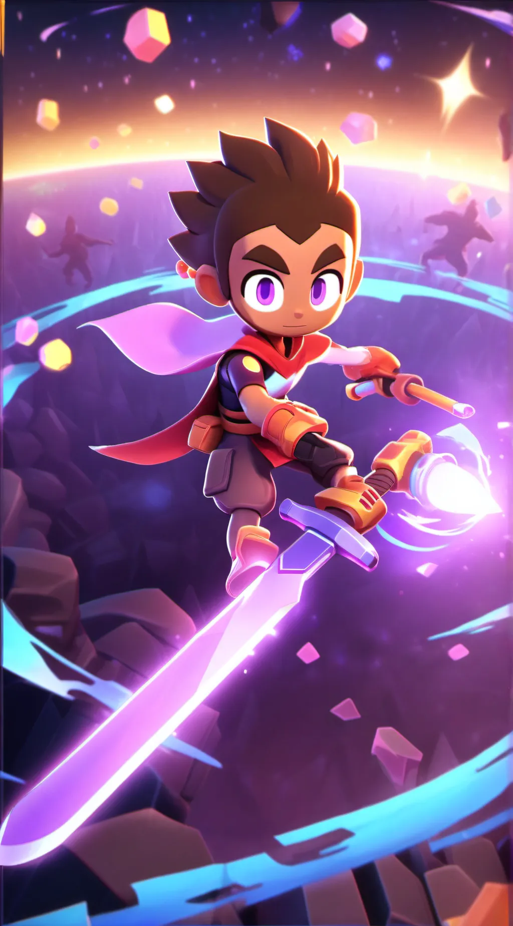 ai character: Dart monkey background
