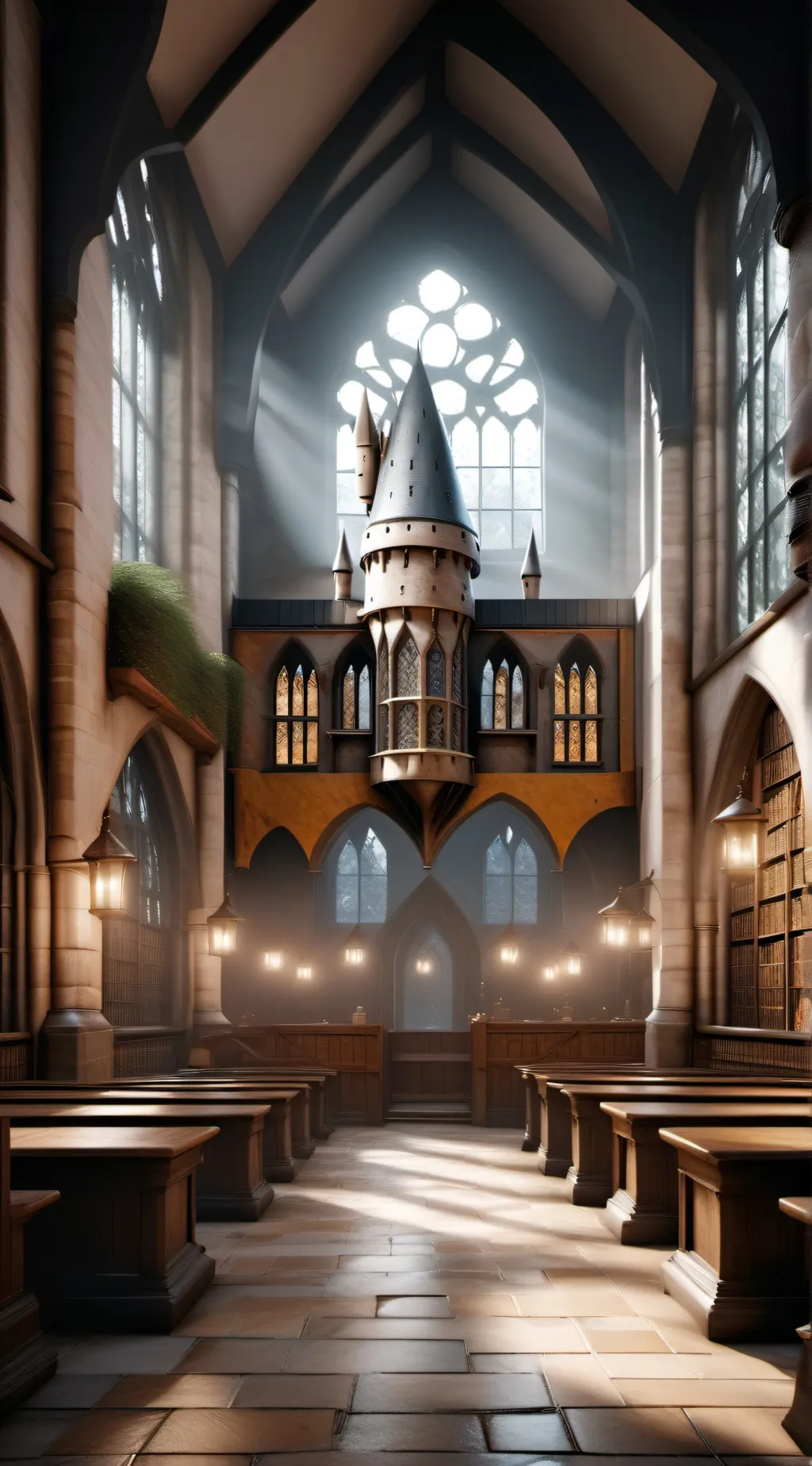 ai character: Hogwarts 3 background