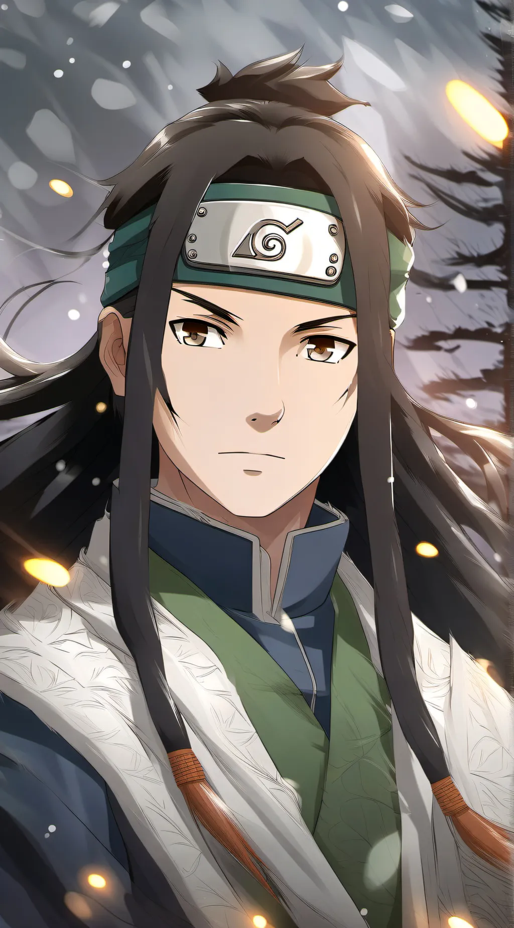 ai character: 🍙🍜Neji Hyuga🍜🍙 background