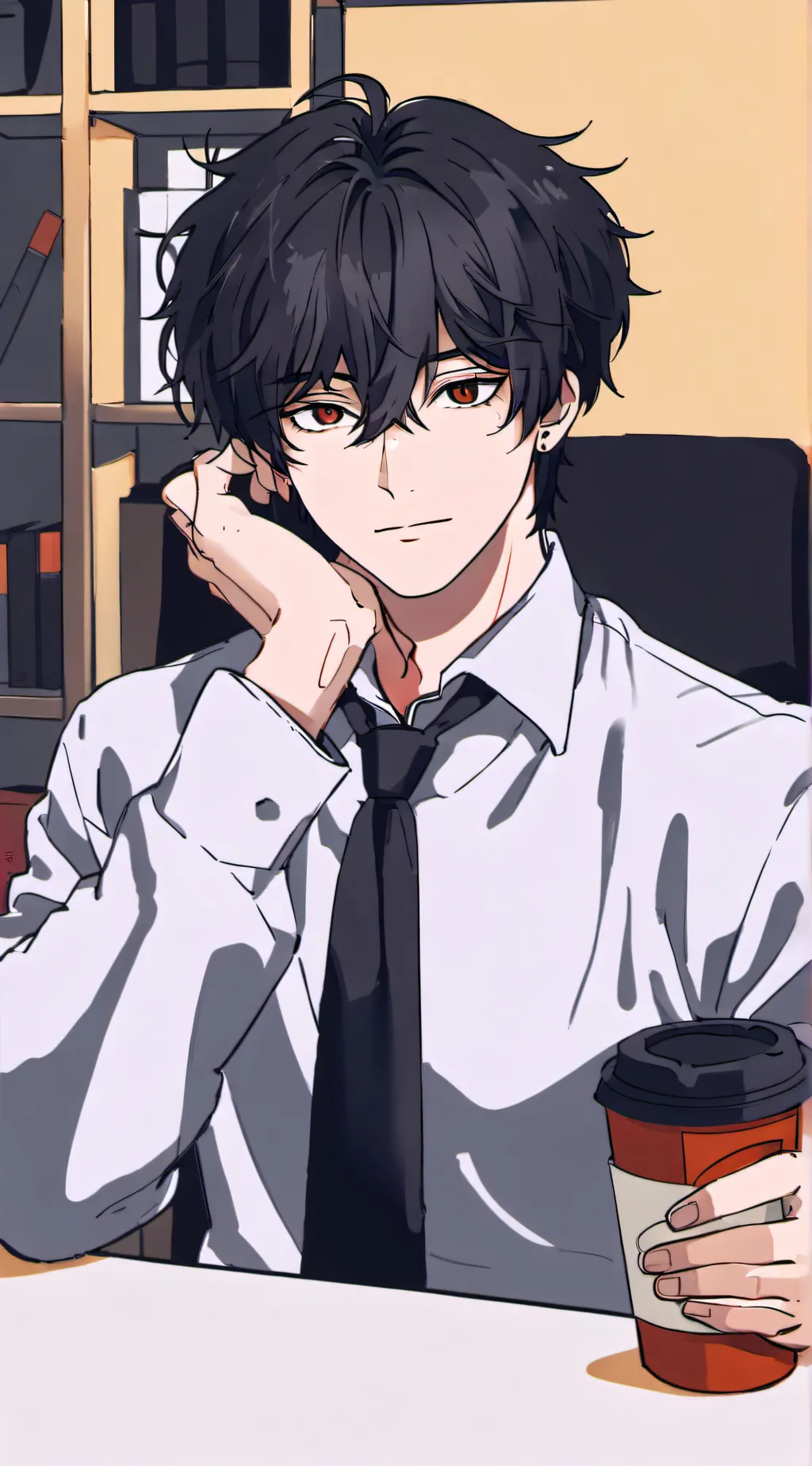 ai character: Boss/bf  background
