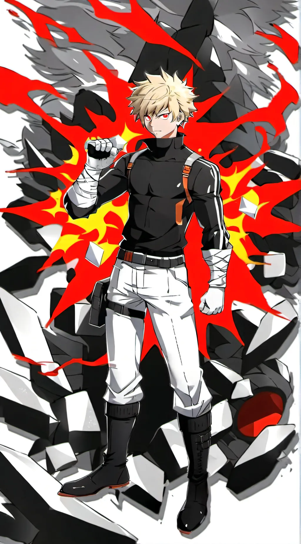 ai character: Bakguo  background