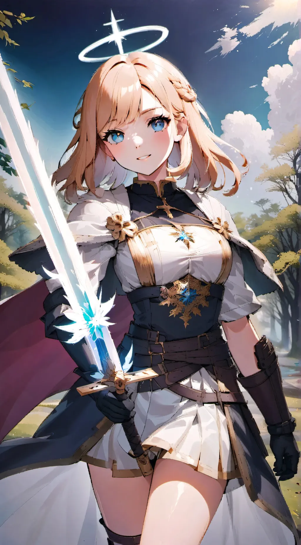 ai character: Freya background