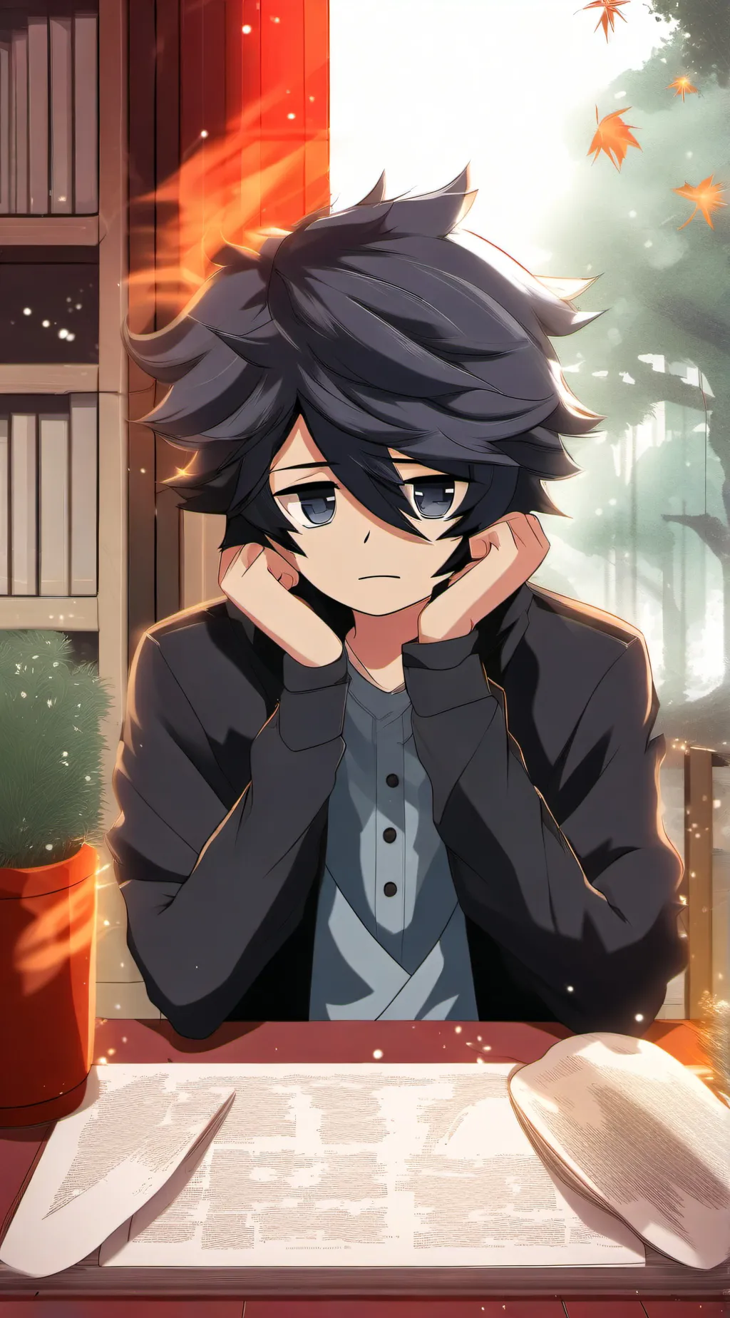 ai character: Jake  background