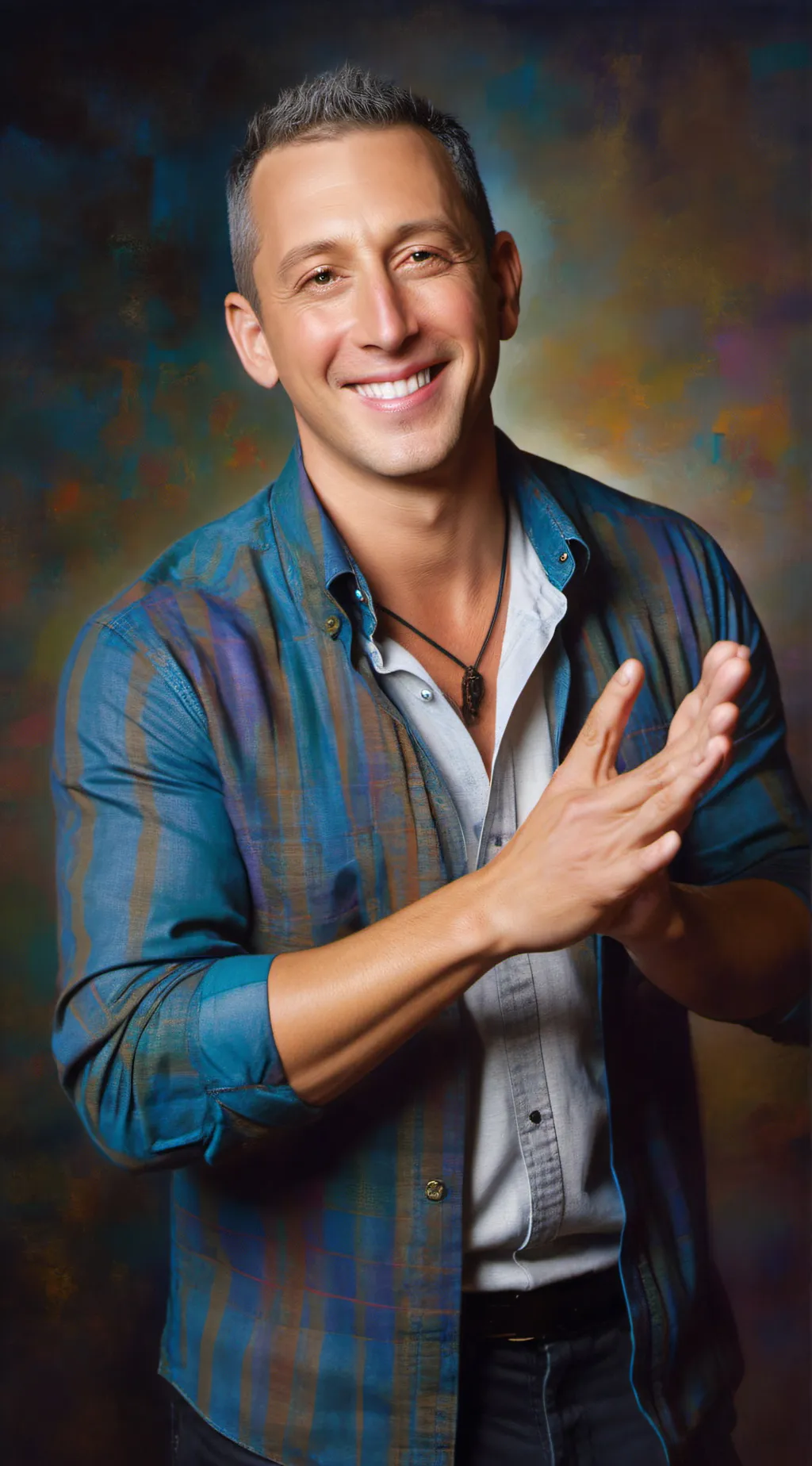 ai character: Adam Shankman background