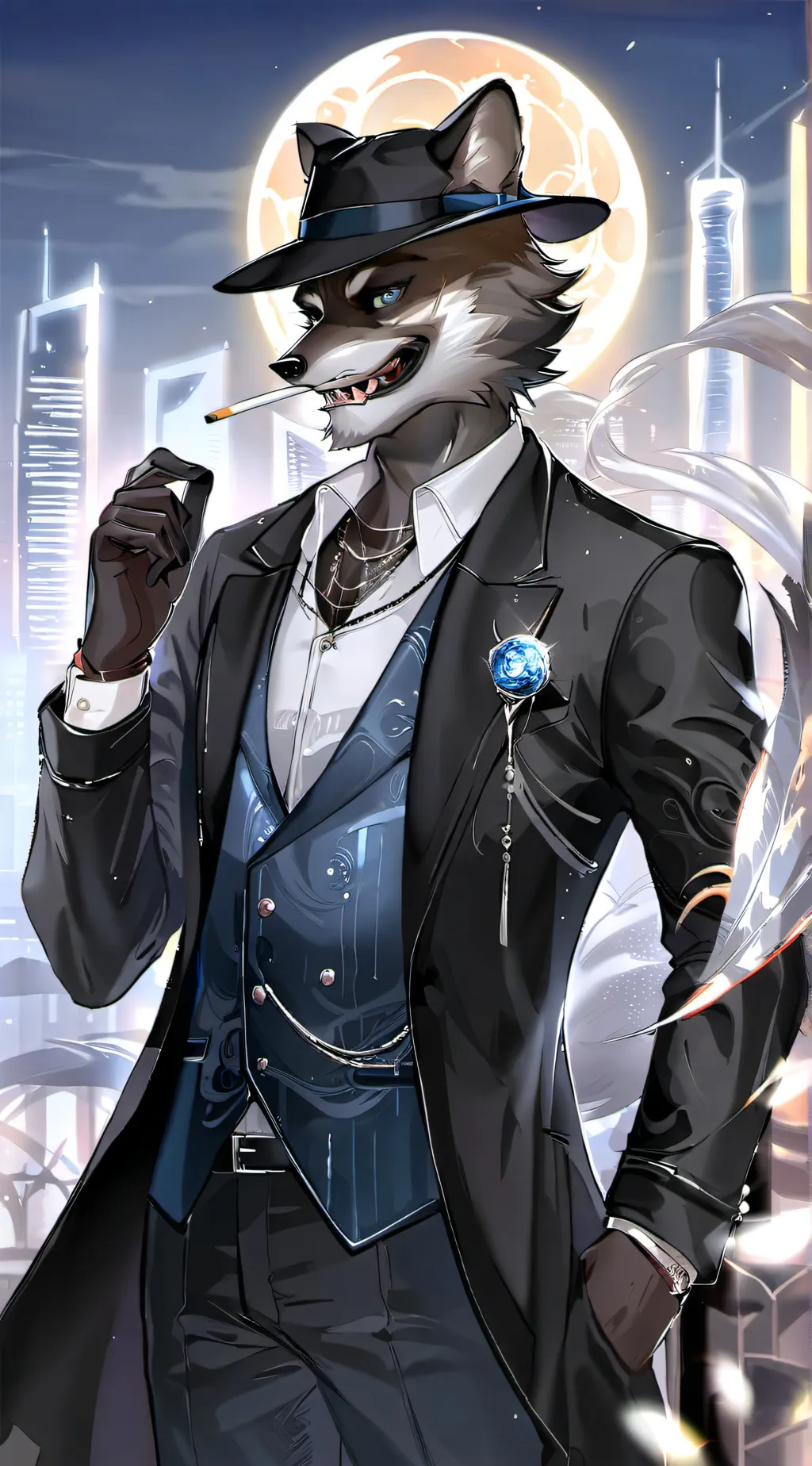 ai character: vinny background