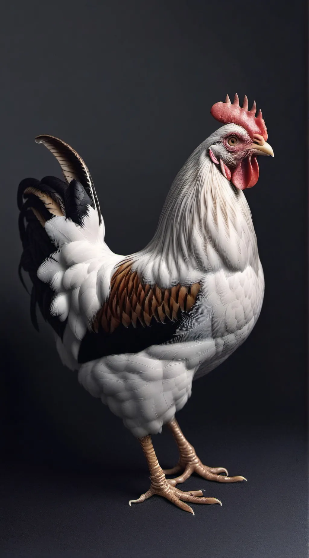 ai character: depression chicken background